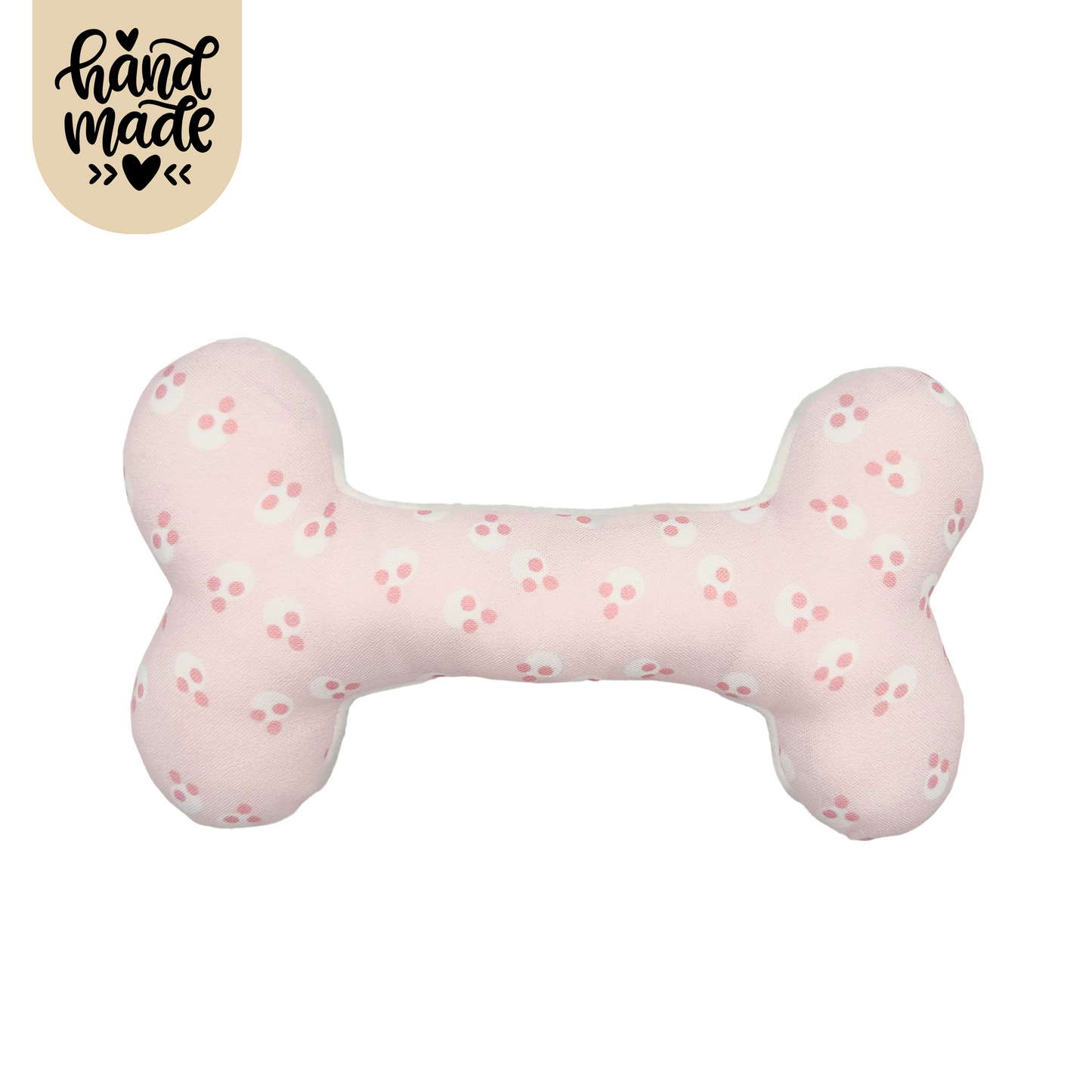 Bone dog toy - Cotton Candy