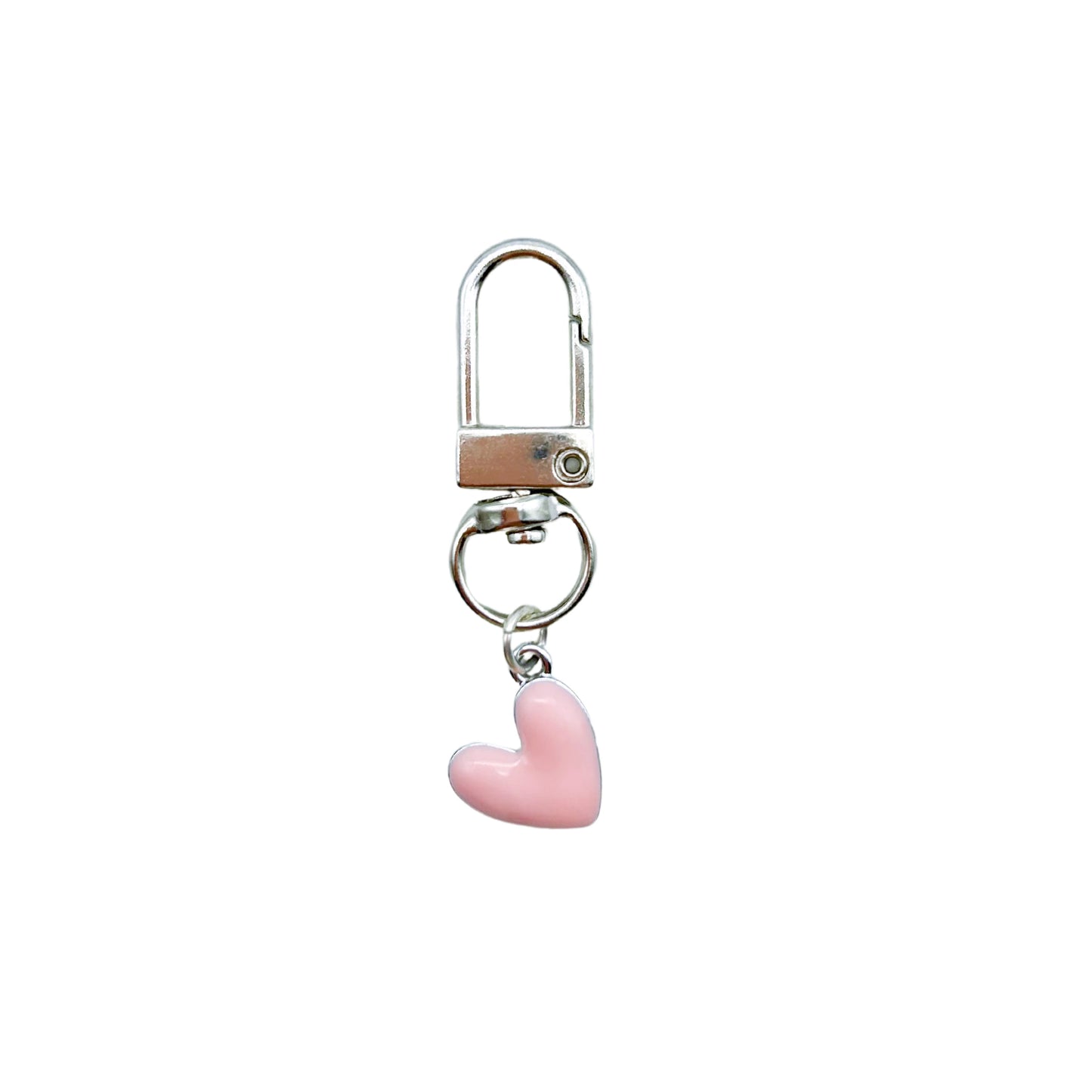 Collar Charm - Pink Heart