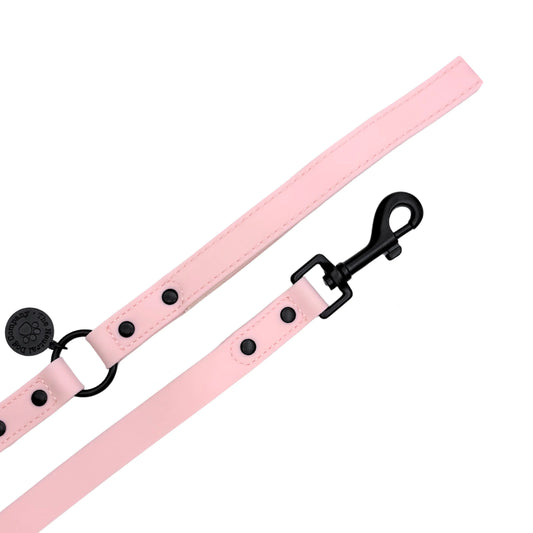 Waterproof Padded Handle Lead - Pink