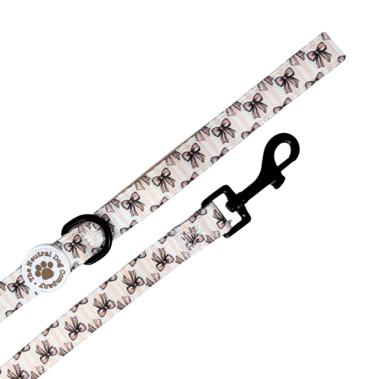 Lead - Biscotti Bows - The Neutral Dog Company