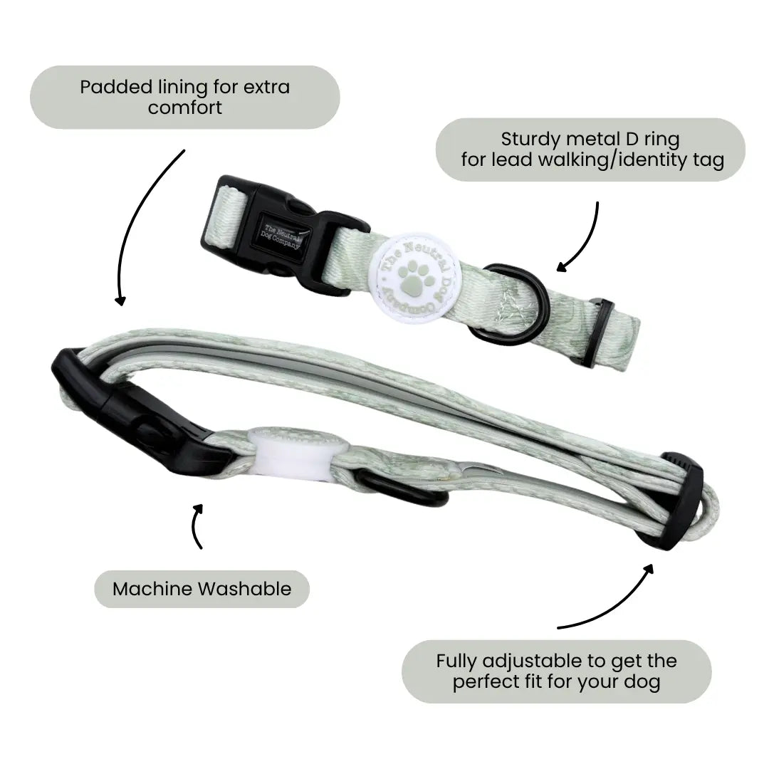 Ultimate Step-in Dog Harness Bundle - Pistachio Swirl The Neutral Dog Company