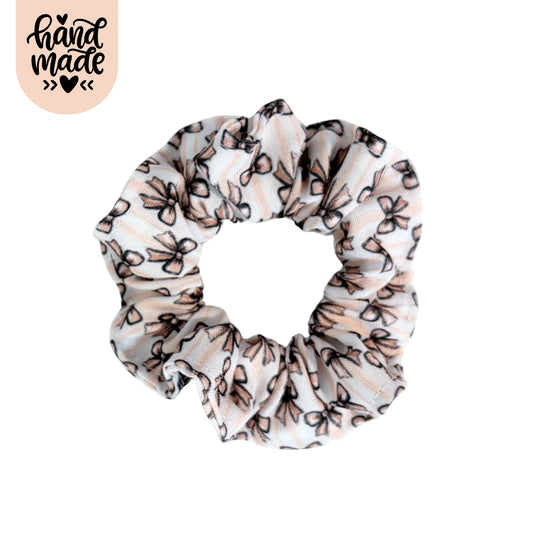 Scrunchie - Biscotti Bows - The Neutral Dog Company