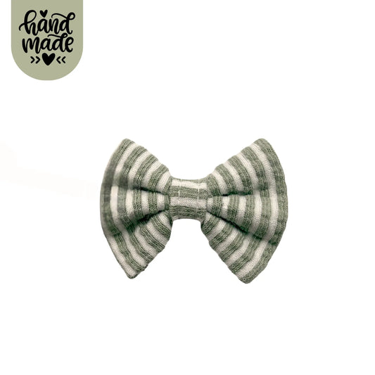 Small Bow Clip - Sea Breeze - Seaweed