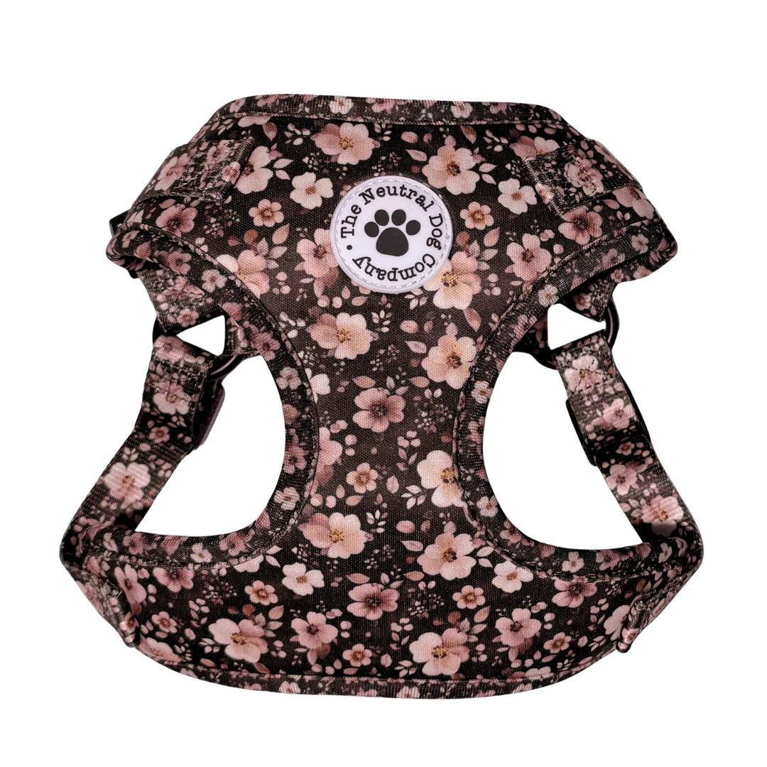 Adjustable Step-in Dog Harness - Dusky Rose The Neutral Dog Company