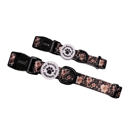 Adjustable Dog Collar - Dusky Rose The Neutral Dog Company