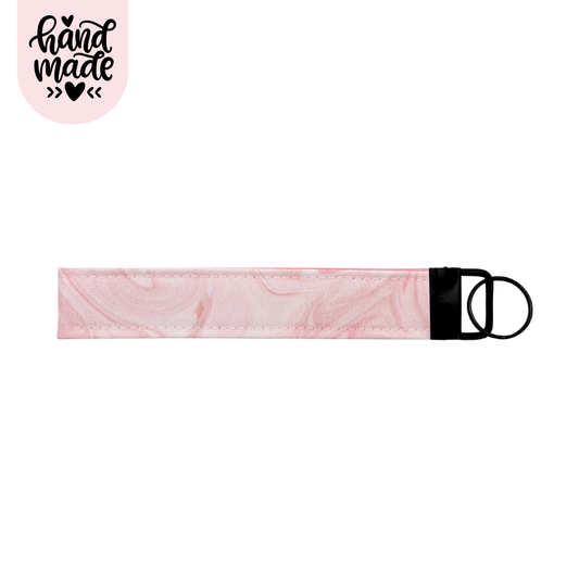Key Wristlet - Strawberry Swirl
