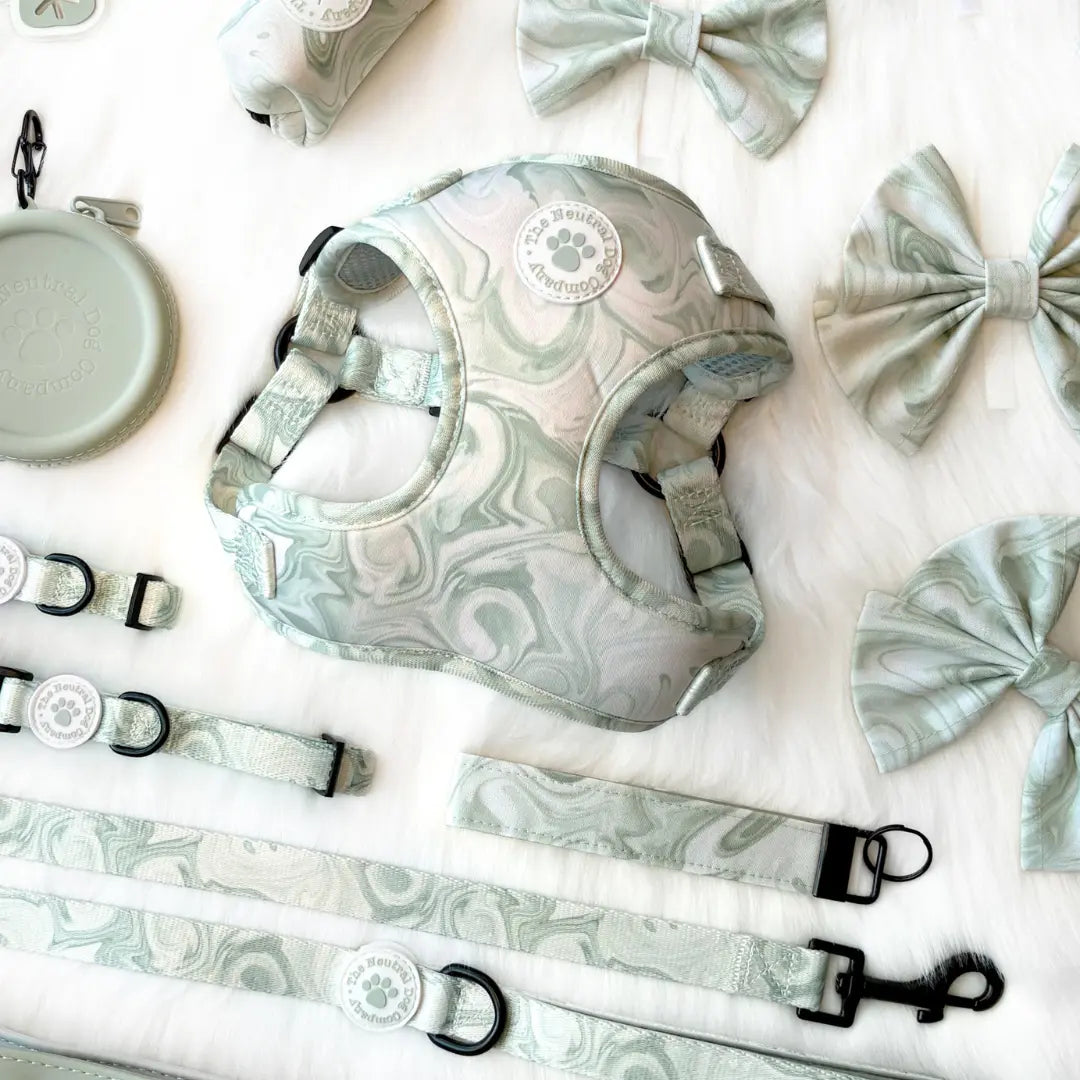 Adjustable Step-in Harness - Pistachio Swirl