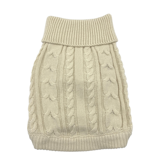 Knitted Jumper - Beige