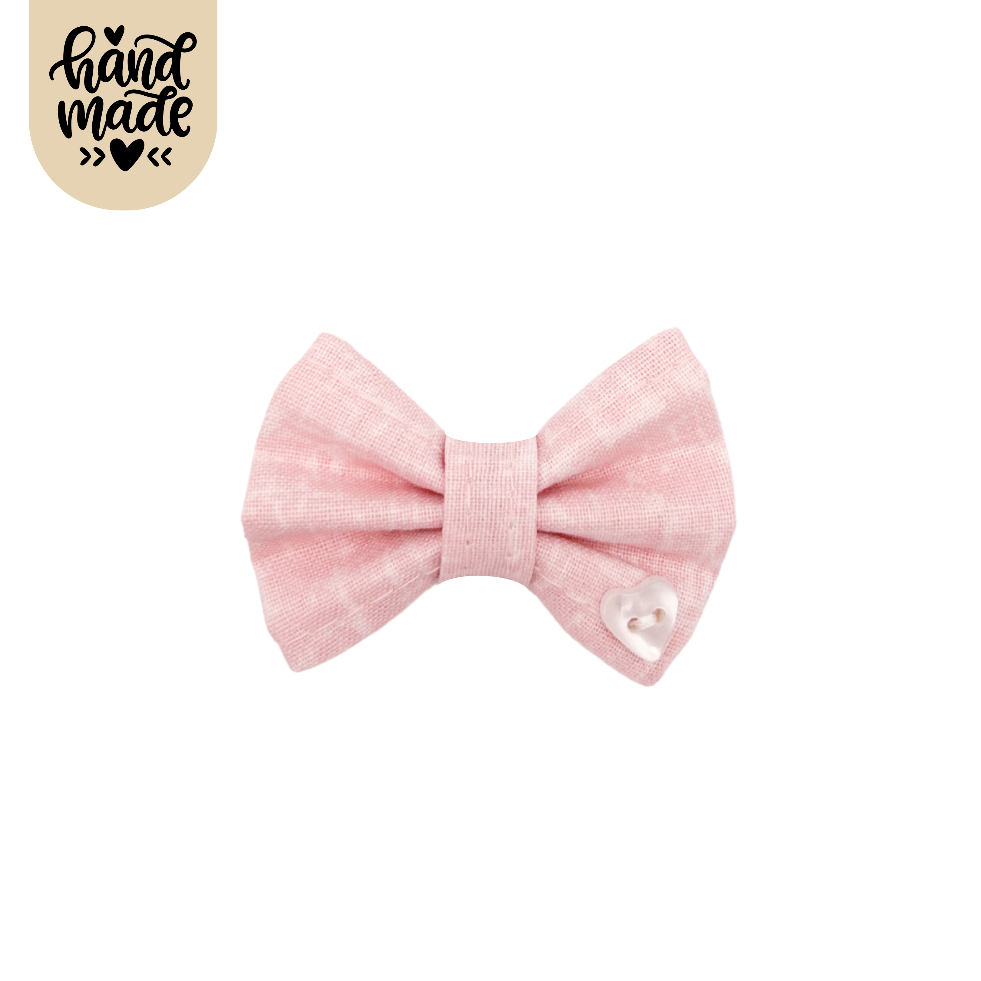 Small Bow Clip - Sweetheart
