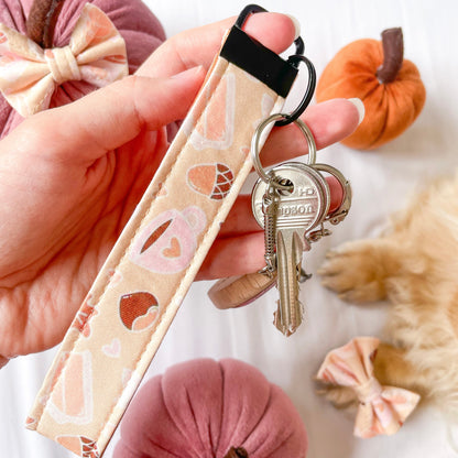 Key Wristlet - Sweet Pawtumn Pie - The Neutral Dog Company