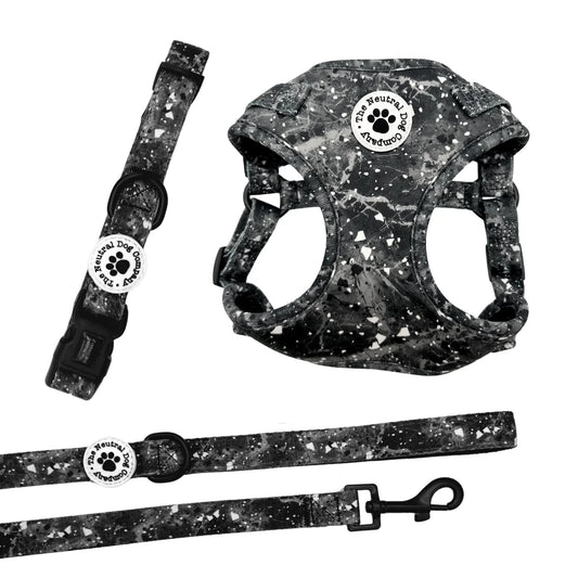 Starter Step-in Dog Harness Bundle - Midnight Storm