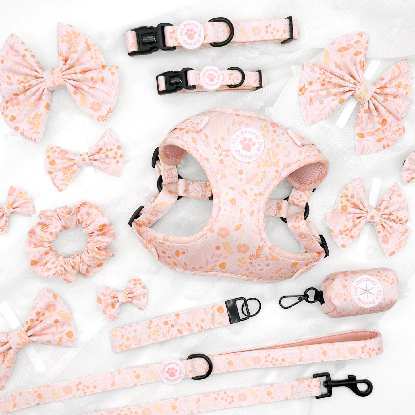 Adjustable Collar - Floral Dreams - The Neutral Dog Company