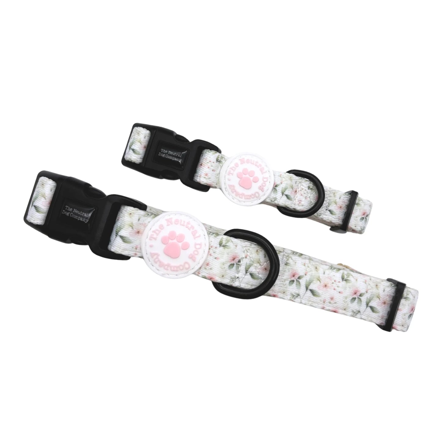 Adjustable Collar - Wild Rose - The Neutral Dog Company