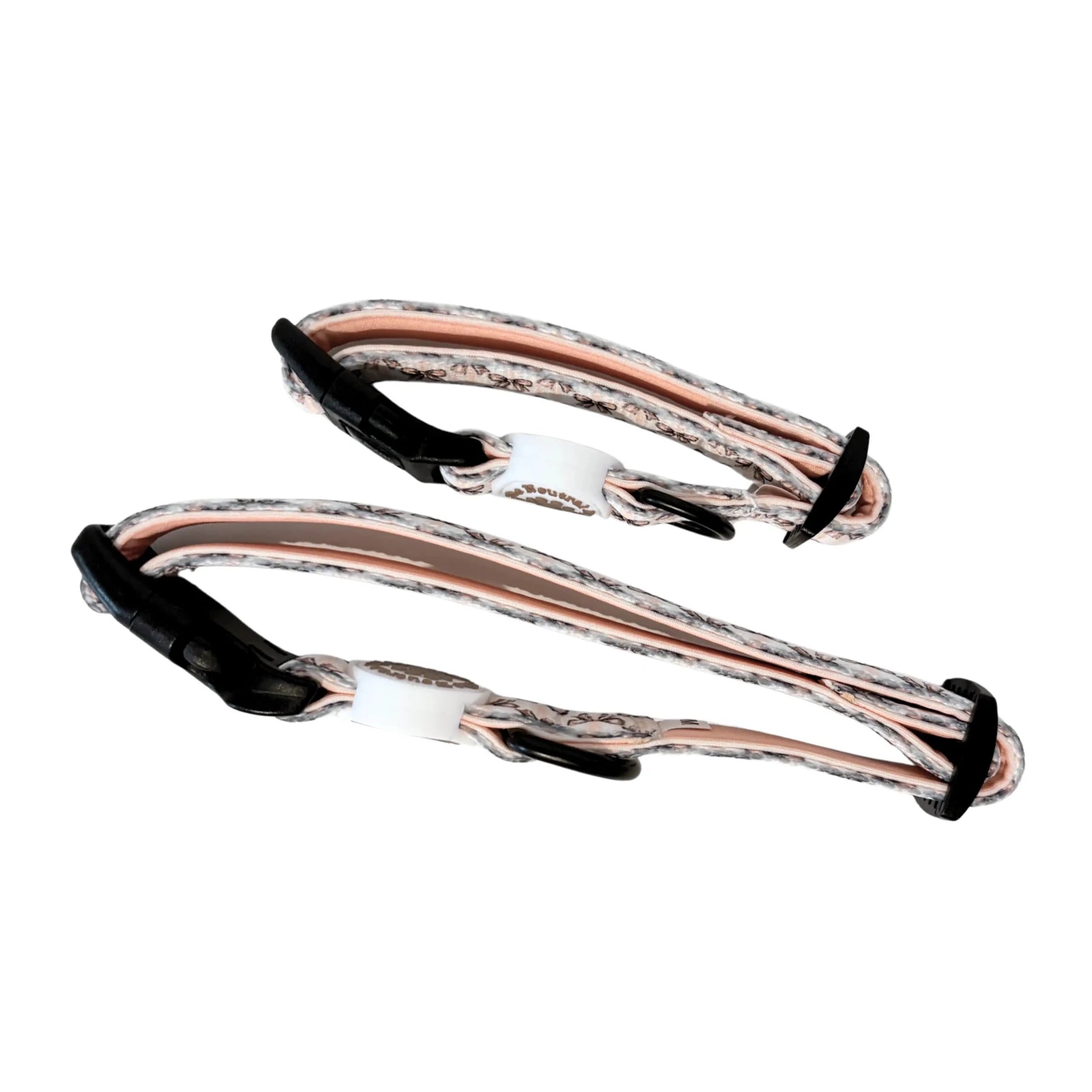 Adjustable Dog Collar - Biscotti Bows - The Neutral Dog Company