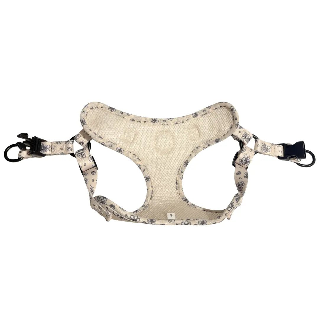 Adjustable Step-in Dog Harness - Blooming Blossom - The Neutral Dog Company