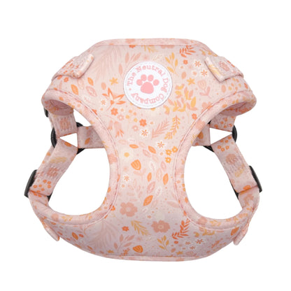 Adjustable Step-in Dog Harness - Floral Dreams - The Neutral Dog Company