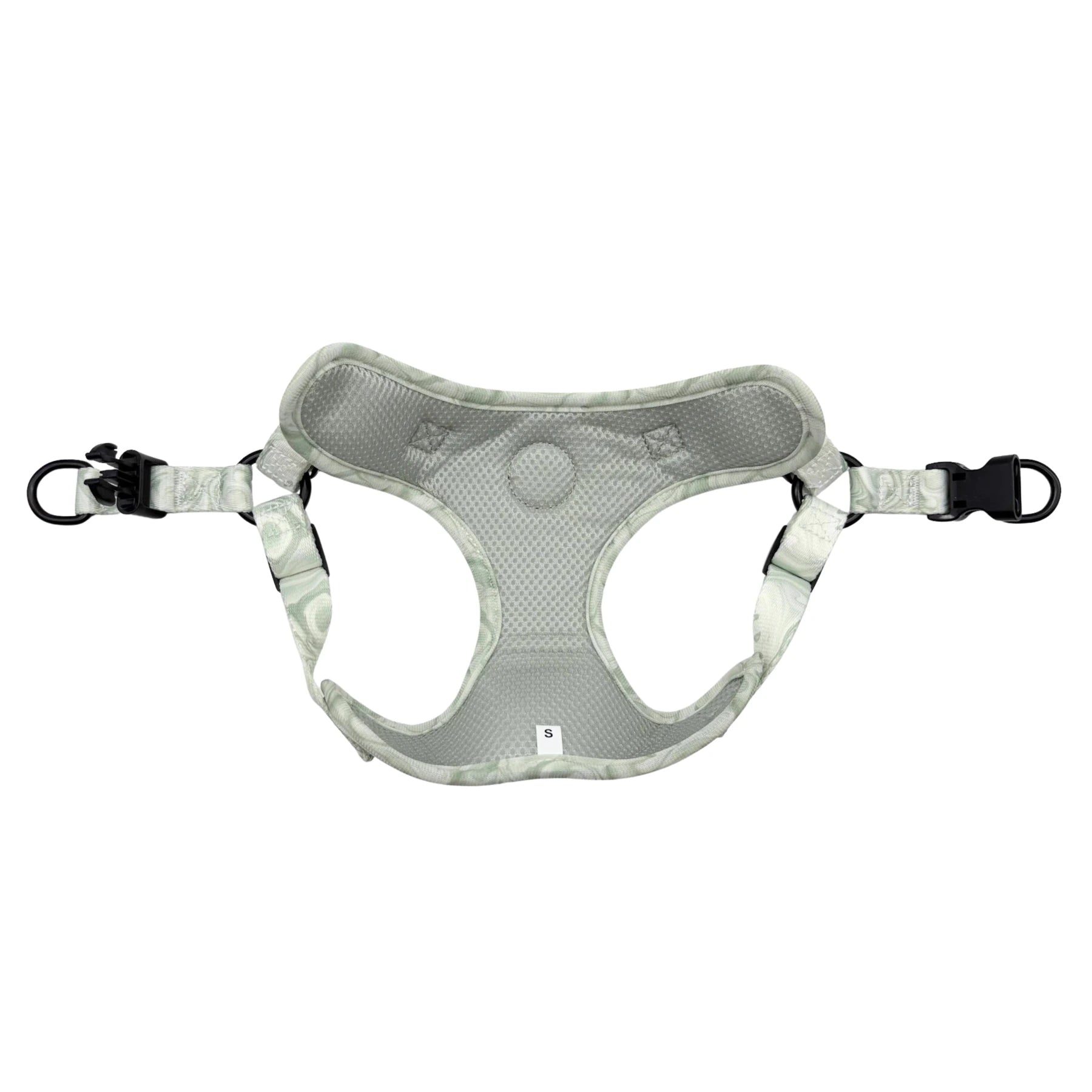 Adjustable Step-in Dog Harness - Pistachio Swirl - The Neutral Dog Company