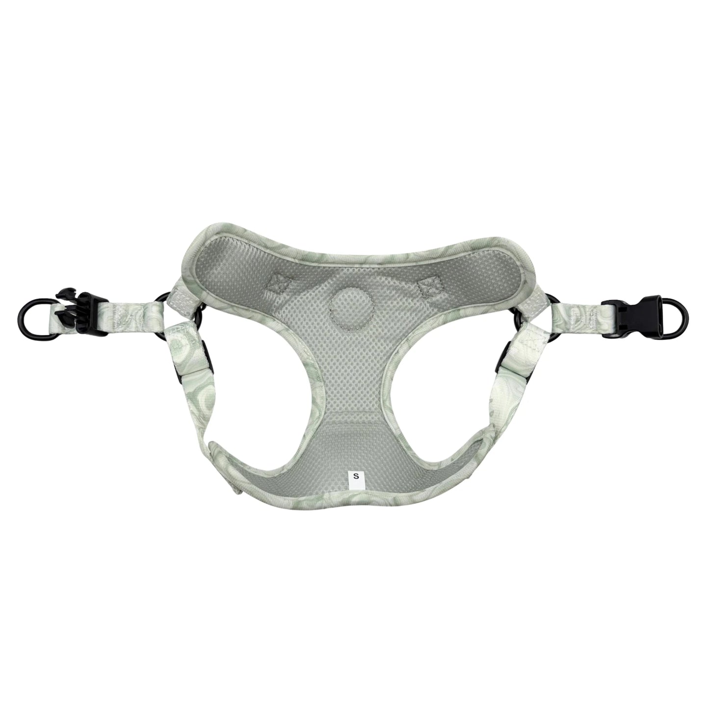 Adjustable Step-in Dog Harness - Pistachio Swirl - The Neutral Dog Company