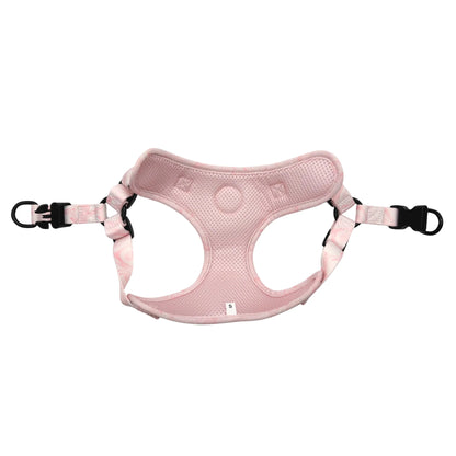 Adjustable Step-in Dog Harness - Strawberry Swirl - The Neutral Dog Company