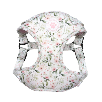 Adjustable Step-in Dog Harness - Wild Rose - The Neutral Dog Company