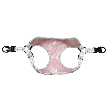 Adjustable Step-in Dog Harness - Wild Rose - The Neutral Dog Company