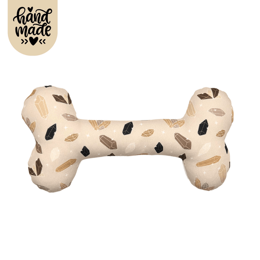 Bone dog toy - Crystal Couture - The Neutral Dog Company