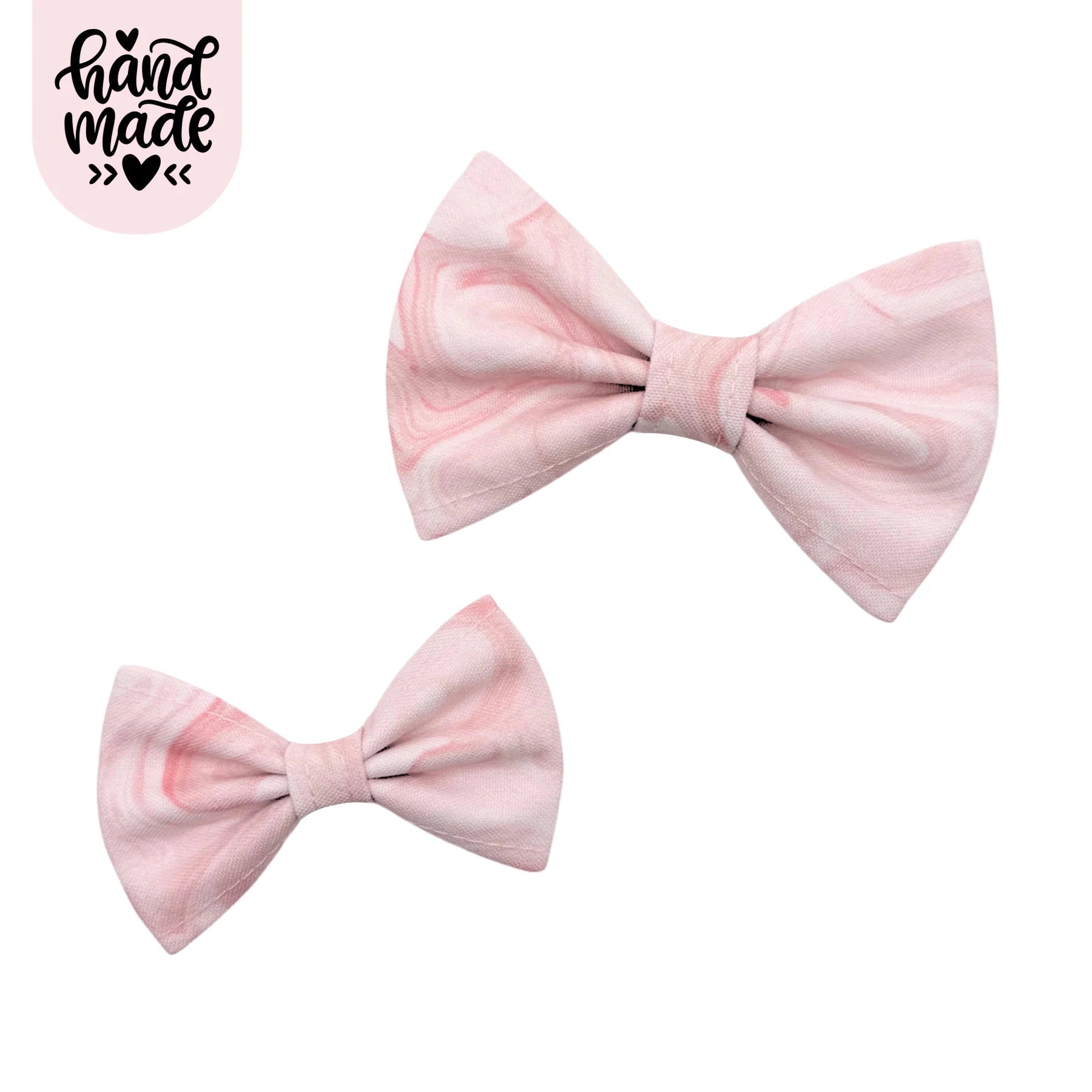 Bow Tie - Strawberry Swirl - The Neutral Dog Company