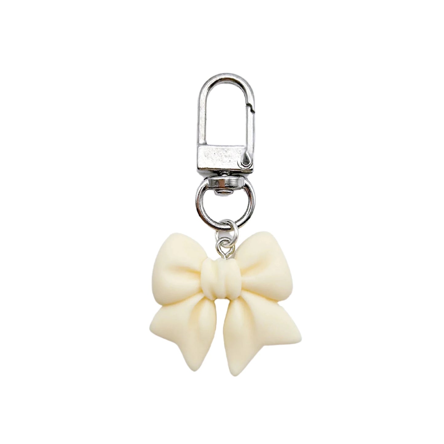 Collar Charm - Beige Bow - The Neutral Dog Company