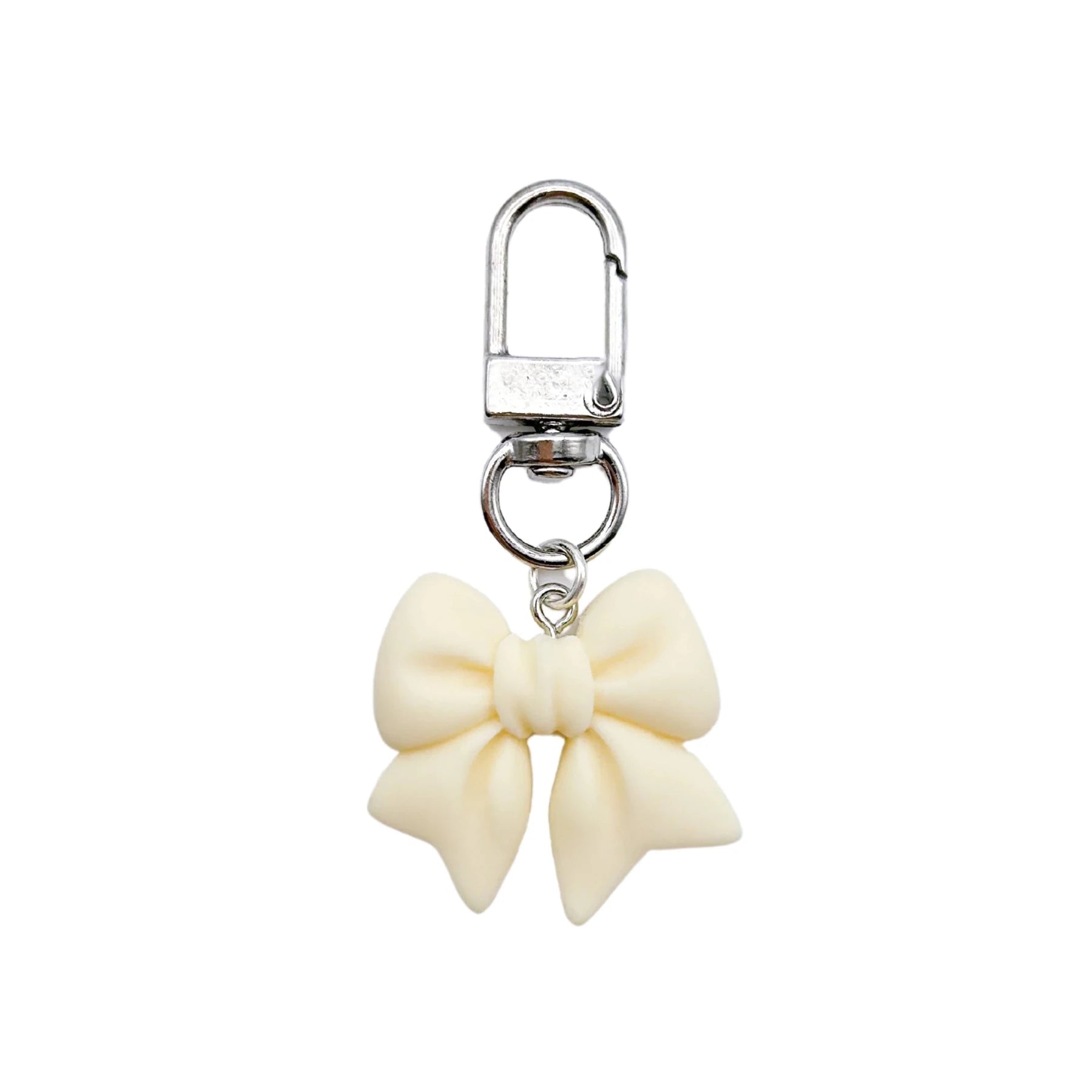 Collar Charm - Beige Bow - The Neutral Dog Company