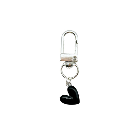 Collar Charm - Black Heart - The Neutral Dog Company