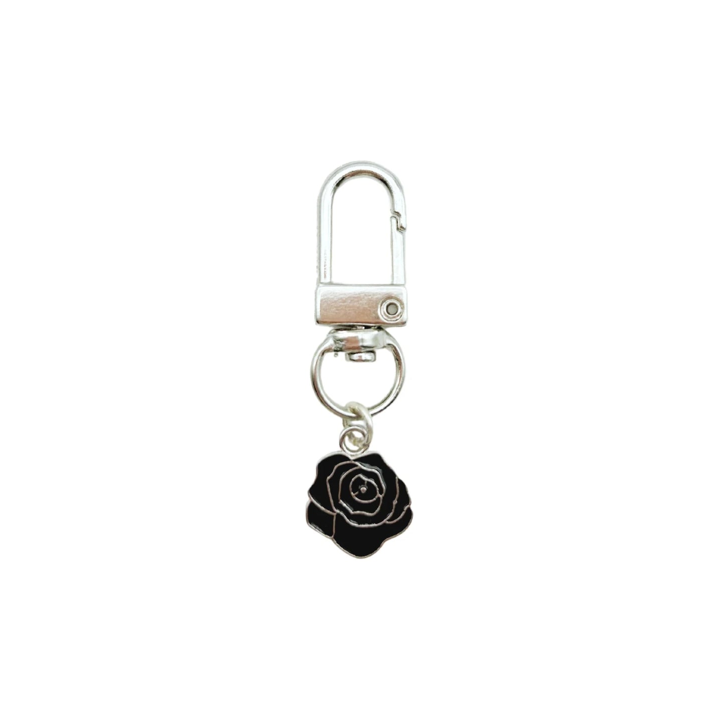Collar Charm - Black Rose - The Neutral Dog Company