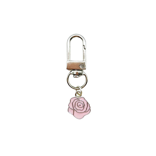 Collar Charm - Pink Rose - The Neutral Dog Company