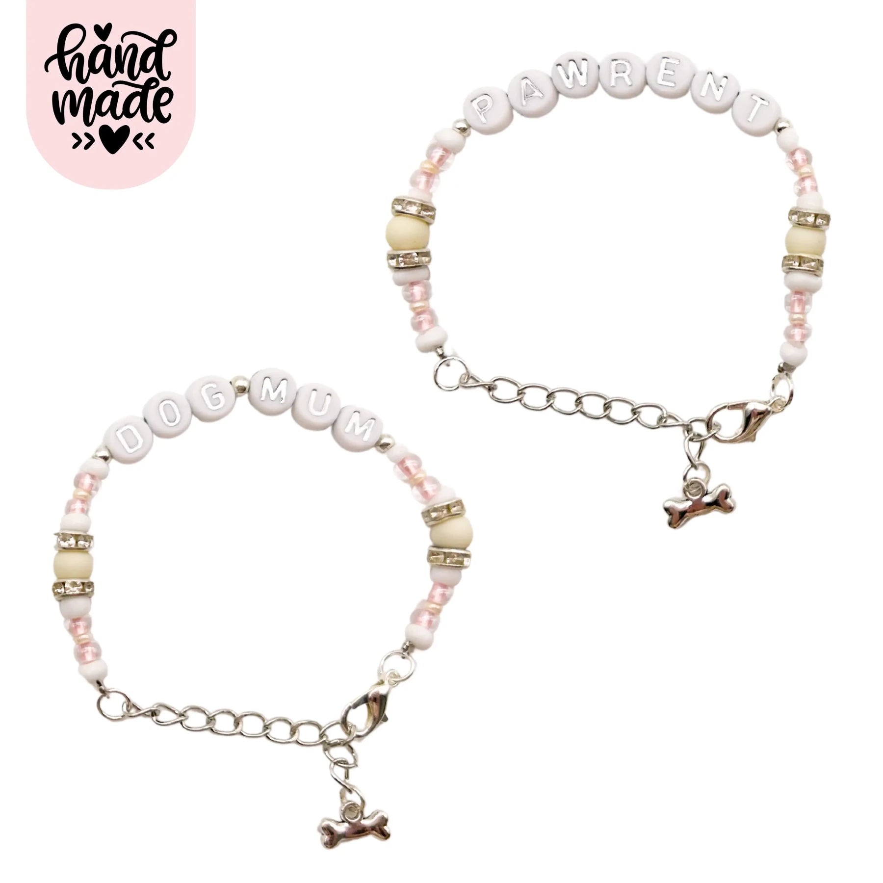 DogMum & Pawrent Bracelet - Daisy - The Neutral Dog Company