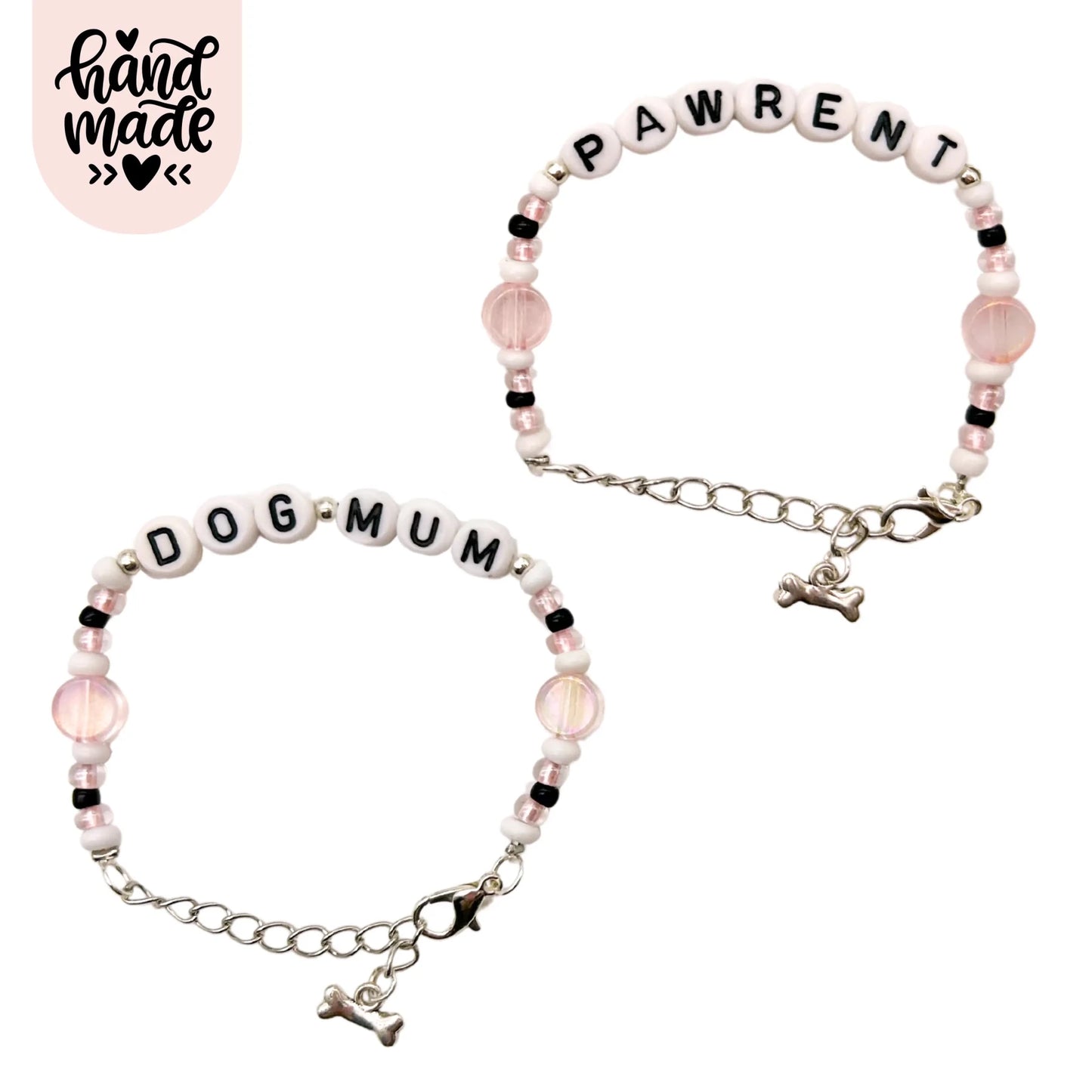 DogMum & Pawrent Bracelet - Dolly - The Neutral Dog Company
