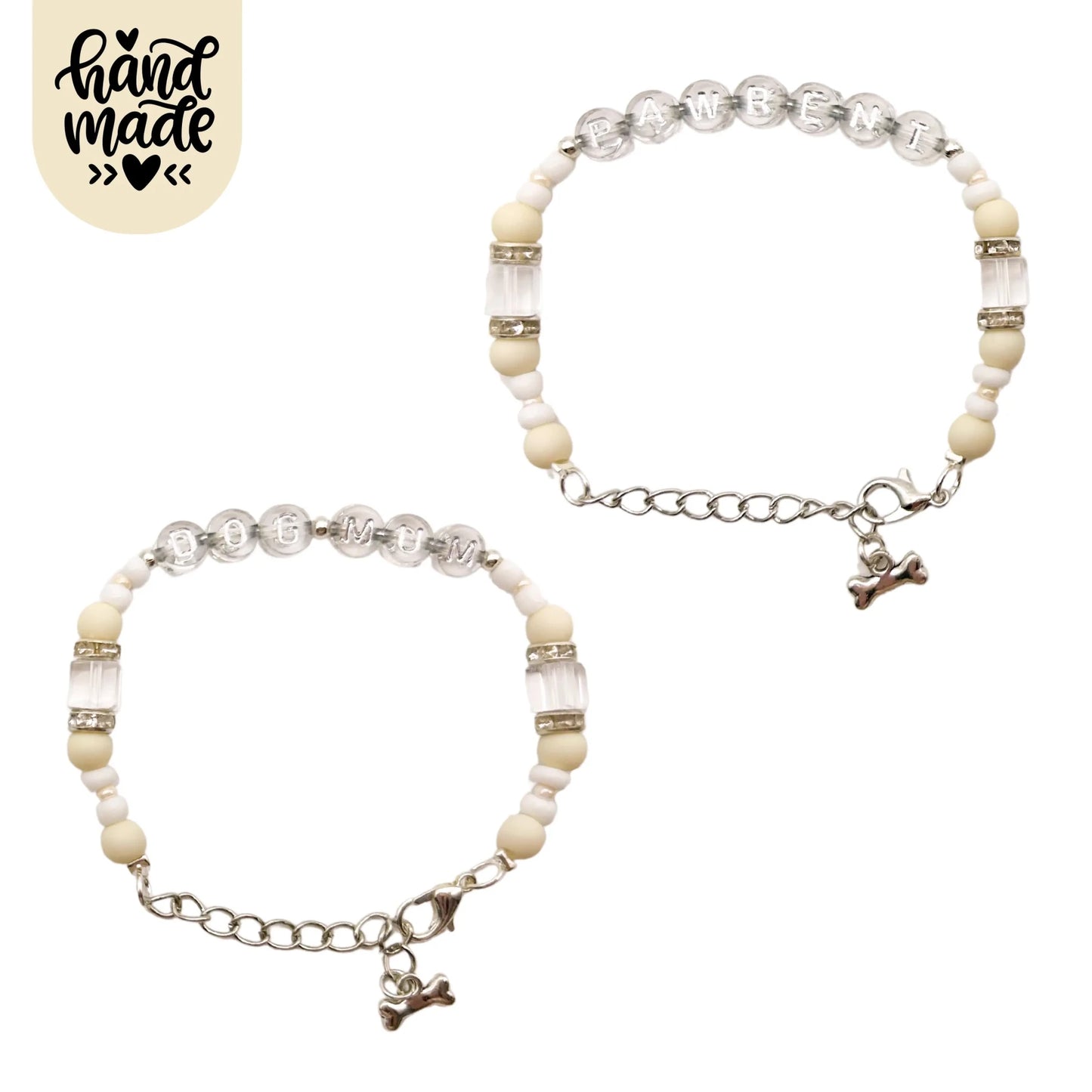DogMum & Pawrent Bracelet - Frank - The Neutral Dog Company