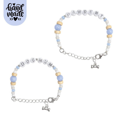 DogMum & Pawrent Bracelet - Ocean Breeze - The Neutral Dog Company