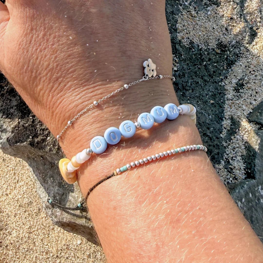 DogMum & Pawrent Bracelet - Shell Yeah - The Neutral Dog Company