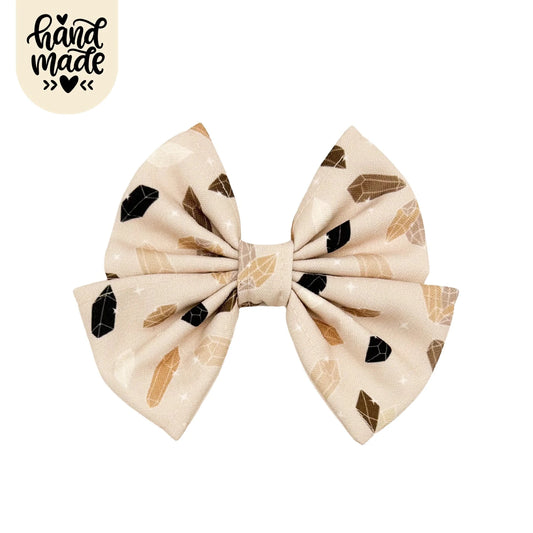 Hair Bow - Crystal Couture - The Neutral Dog Company