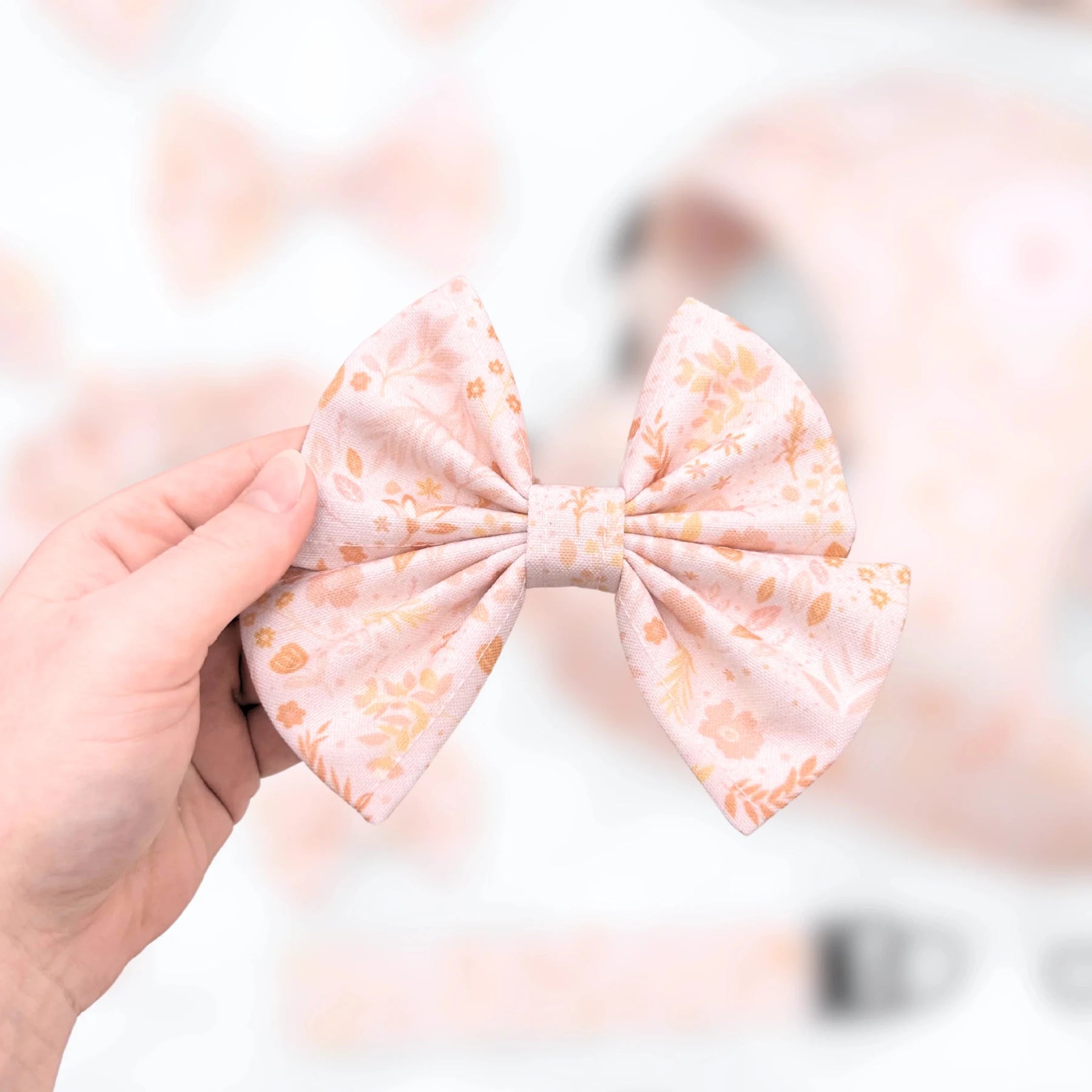 Hair Bow - Floral Dreams - The Neutral Dog Company
