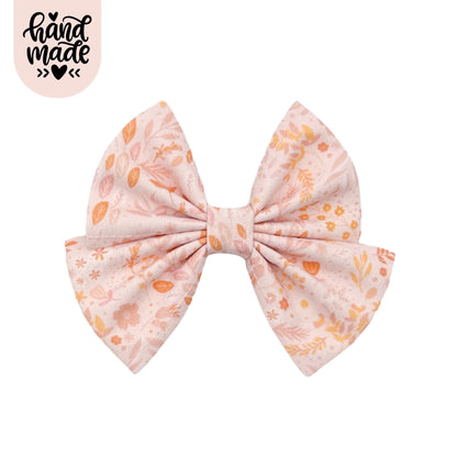 Hair Bow - Floral Dreams - The Neutral Dog Company