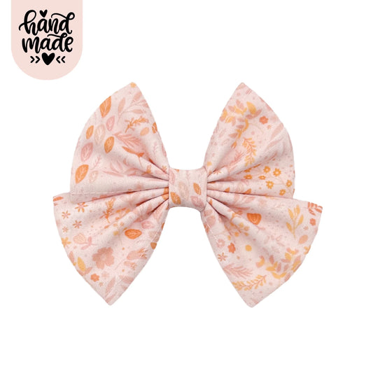 Hair Bow - Floral Dreams - The Neutral Dog Company