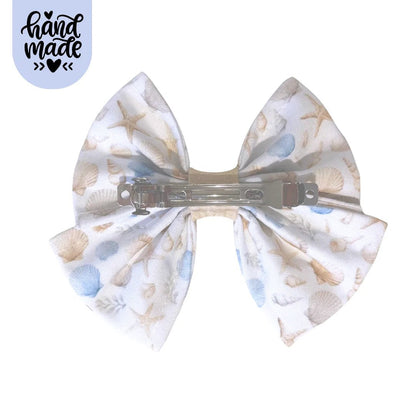 Hair Bow - Seaside Serenity - The Neutral Dog Company