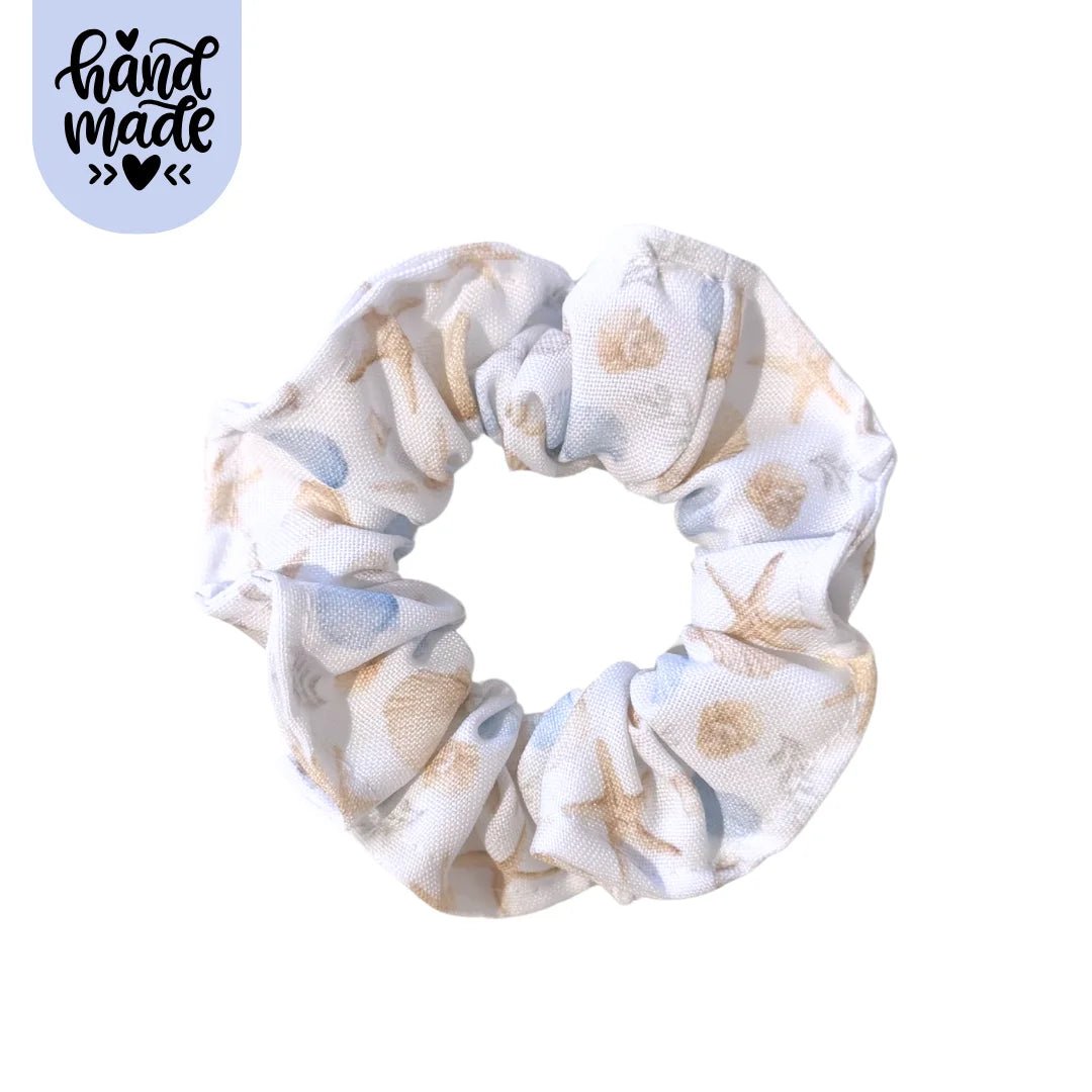 Hair Scrunchie - Seaside Serenity - The Neutral Dog Company