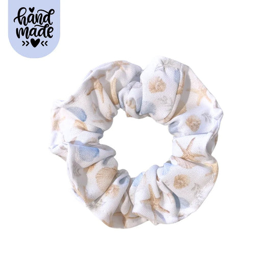 Hair Scrunchie - Seaside Serenity - The Neutral Dog Company