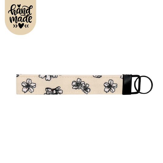 Key Wristlet - Blooming Blossom - The Neutral Dog Company