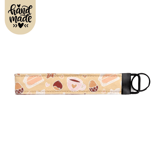 Key Wristlet - Sweet Pawtumn Pie - The Neutral Dog Company