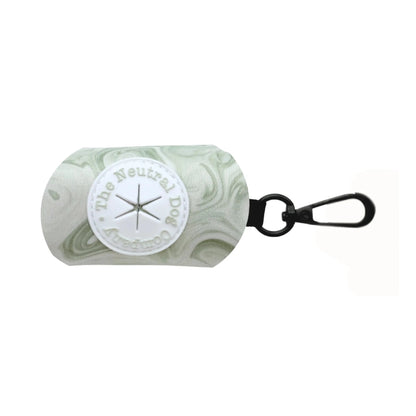 Poop Bag Holder - Pistachio Swirl - The Neutral Dog Company