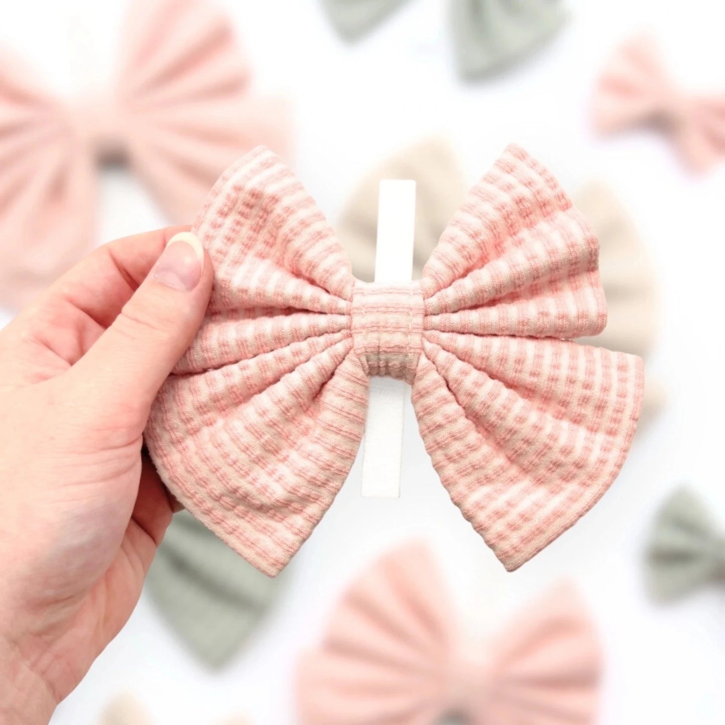 Sailor Bow - Sea Breeze - Coral - The Neutral Dog Company