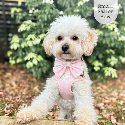 Sailor Bow - Strawberry Swirl - The Neutral Dog Company
