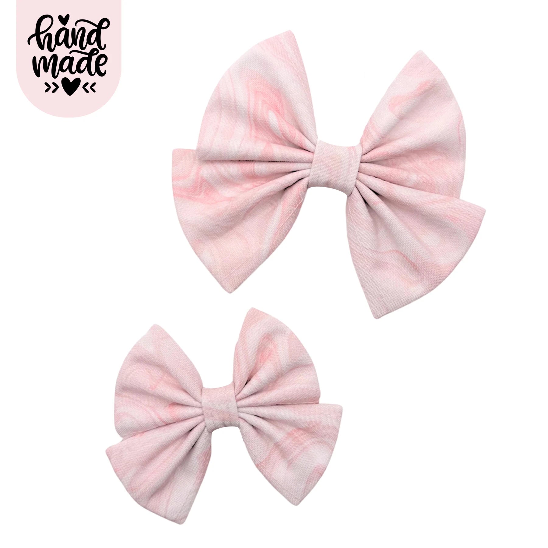 Sailor Bow - Strawberry Swirl - The Neutral Dog Company